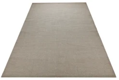 Handwebteppich Wolle Feinstruktur greige 160x230 cm