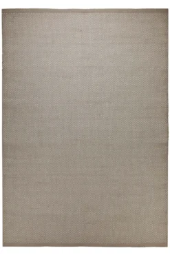 Handwebteppich Wolle Feinstruktur greige 160x230 cm