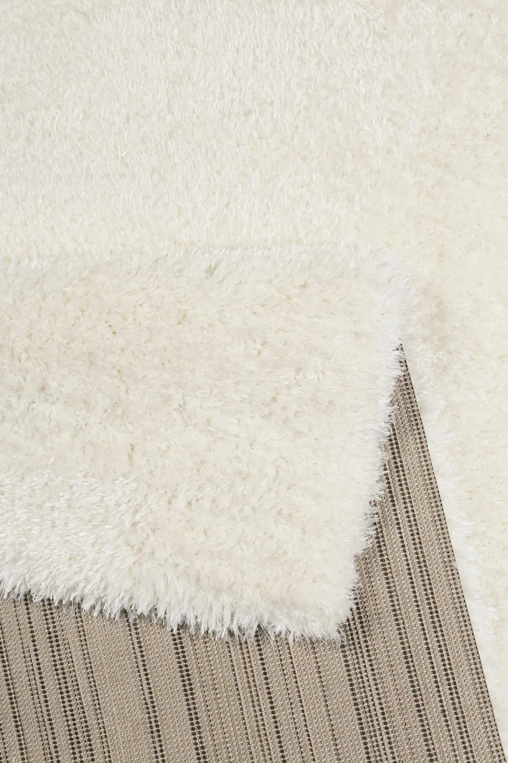 Hochflor Teppich Weiß Creme "Toubkal" WECONhome