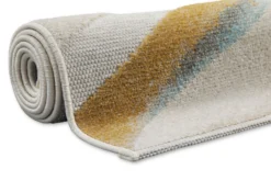 In & Outdoorteppich Beige Bunt 