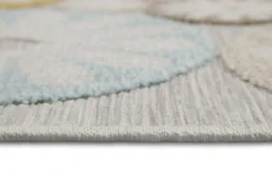 In & Outdoorteppich Beige Bunt