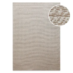 In- & Outdoor Teppich Beige "Layo" WECONhome