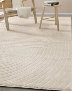 In- & Outdoor Teppich Creme Beige 