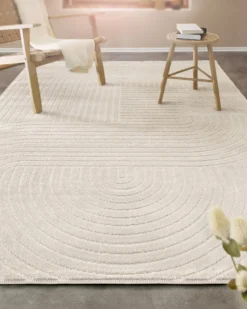 In- & Outdoor Teppich Creme Beige 