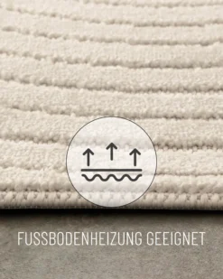 In- & Outdoor Teppich Creme Beige 