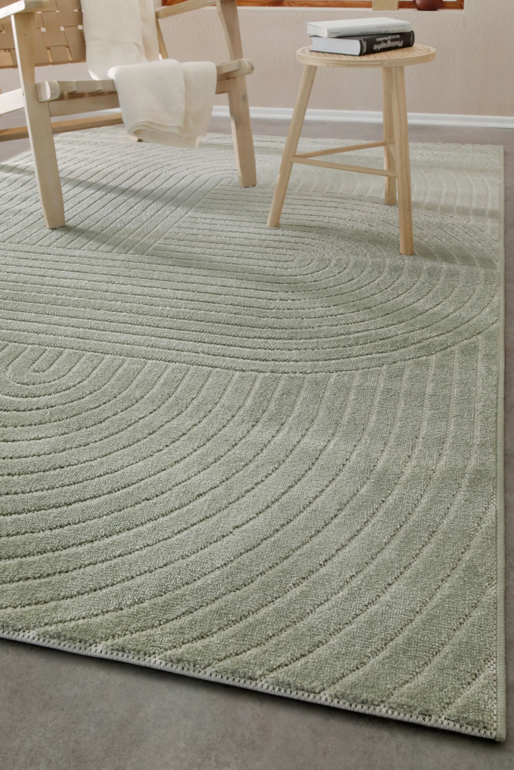 In- & Outdoor Teppich Salbei Grün "Bacalar" WECONhome