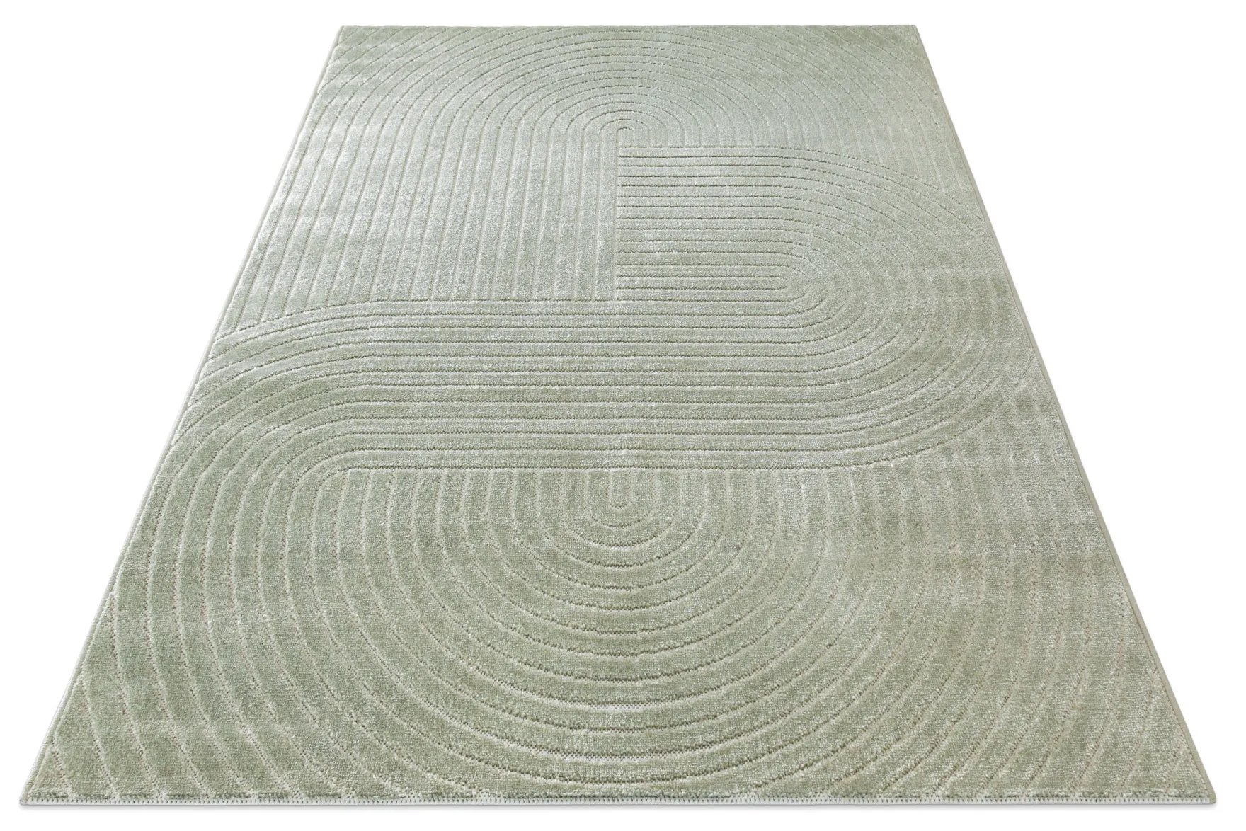 In- & Outdoor Teppich Salbei Grün "Bacalar" WECONhome