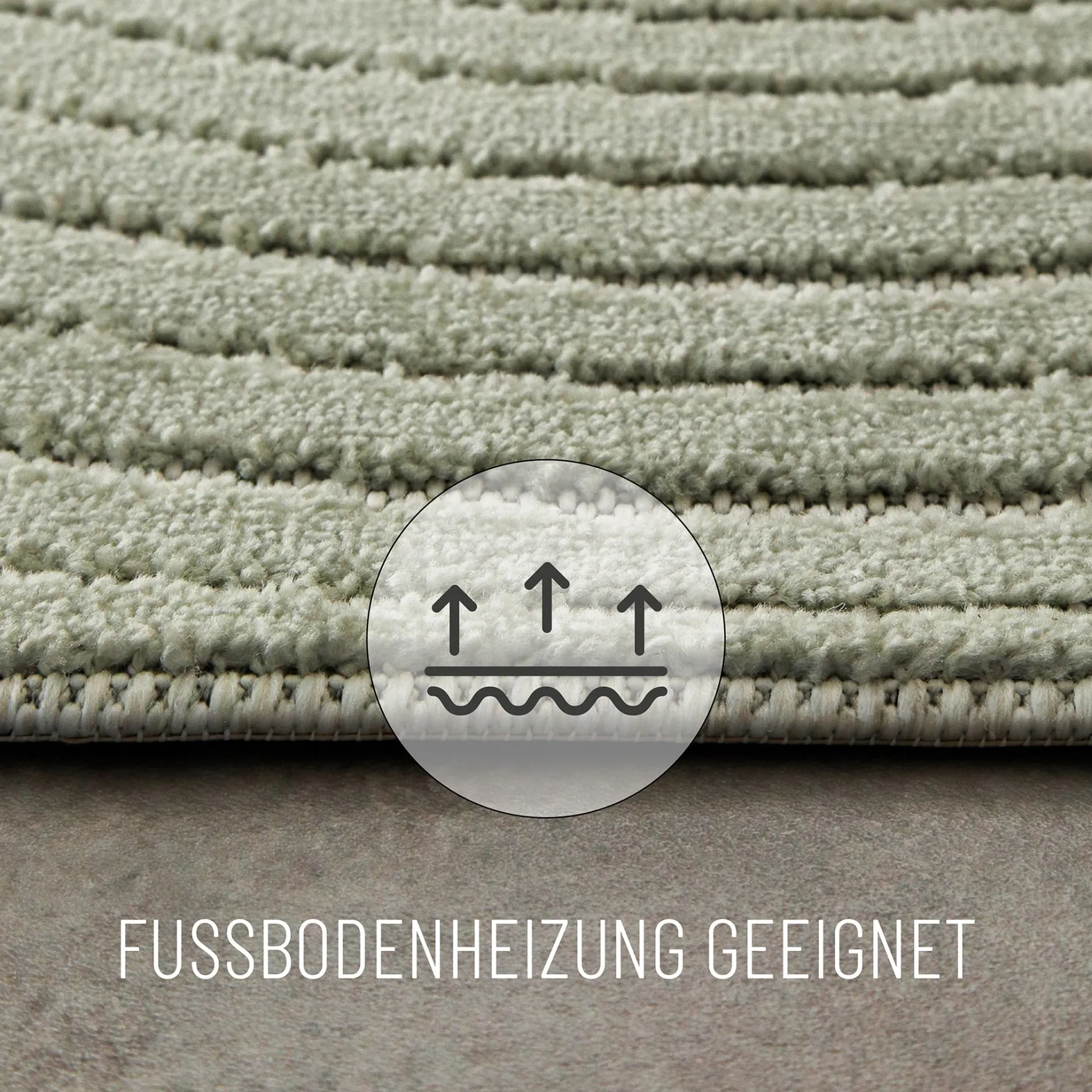 In- & Outdoor Teppich Salbei Grün "Bacalar" WECONhome