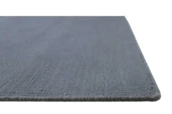 Kelim Teppich Blau Grau aus Baumwolle "Nizza" Green Looop