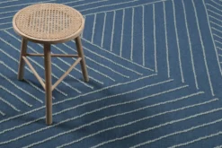 Kelim Teppich Blau 