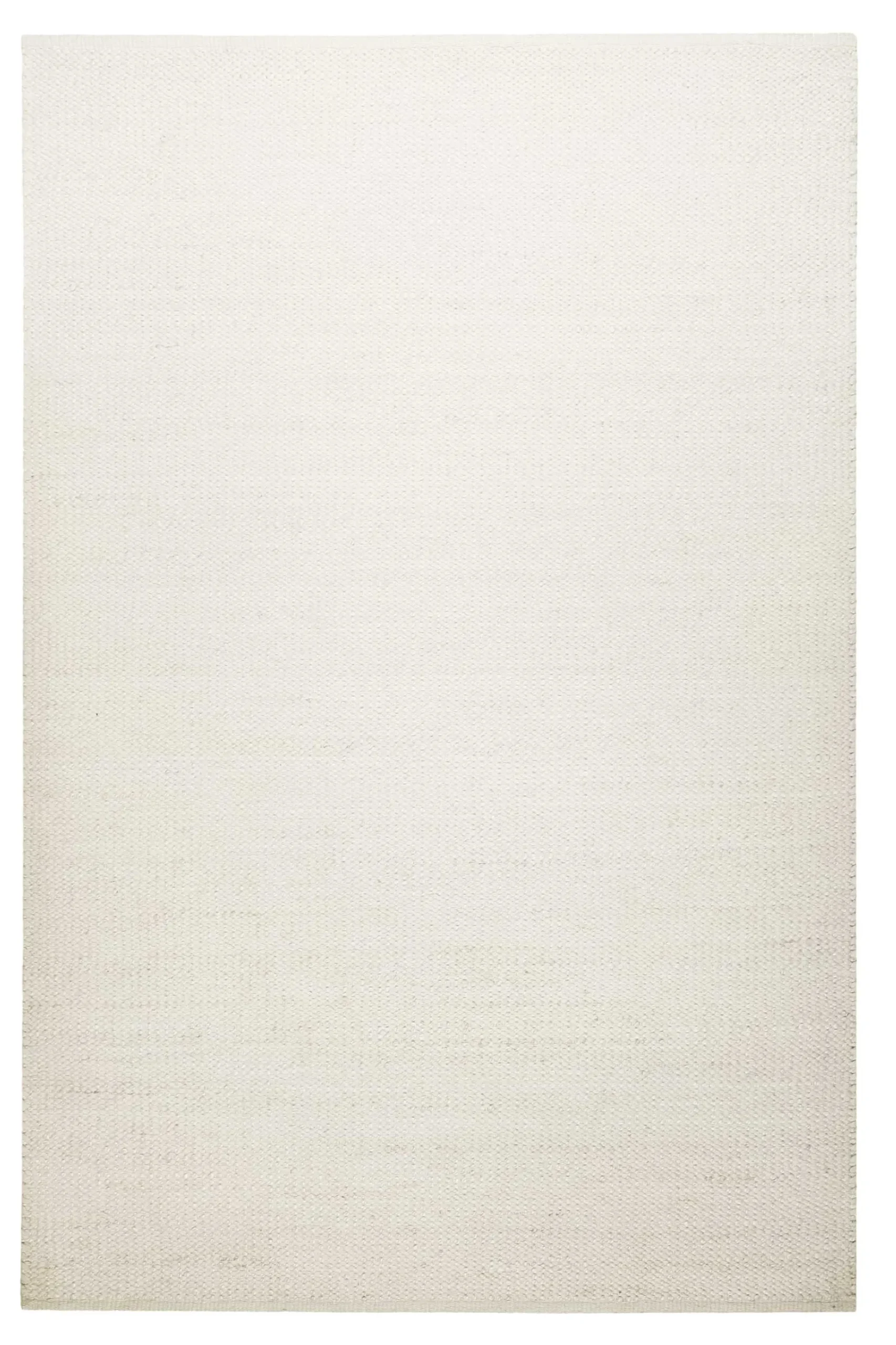 Kelim Teppich Creme Weiß aus Jute & Wolle "Toulouse" Green Looop
