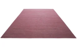Kelim Teppich Flieder Rot aus Baumwolle "Nizza" Green Looop