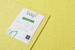 Kelim Teppich Gelb aus Baumwolle "Nizza" Green Looop