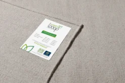 Kelim Teppich Grau Beige aus Wolle "Perpignan" Green Looop