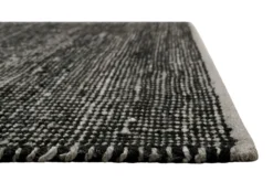 Kelim Teppich Grau Schwarz aus Jute & Wolle "Toulouse" Green Looop
