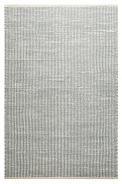 Kelim Teppich Mintgrün Beige aus Jute & Wolle "Toulouse" Green Looop