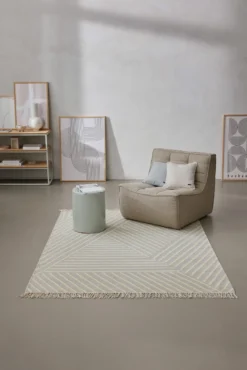 Kelim Teppich Pastell Grau "Modern Pop" WECONhome