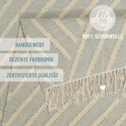 Kelim Teppich Pastell Grau