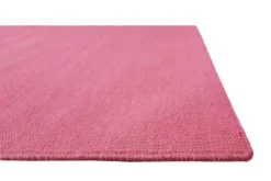 Kelim Teppich Pink aus Baumwolle 