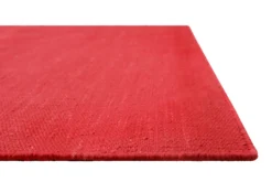 Kelim Teppich Rot aus Baumwolle "Nizza" Green Looop