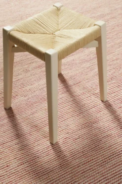 Kelim Teppich Rot Beige meliert aus Wolle "Amélie" Green Looop