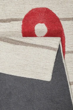 Kinderteppich aus Schurwolle Beige Multi "Countdown" Smart Kids