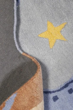 Kinderteppich Blau "Anton" Smart Kids