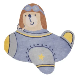Kinderteppich Blau 