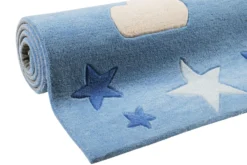 Kinderteppich Blau "LaLeLU" Smart Kids