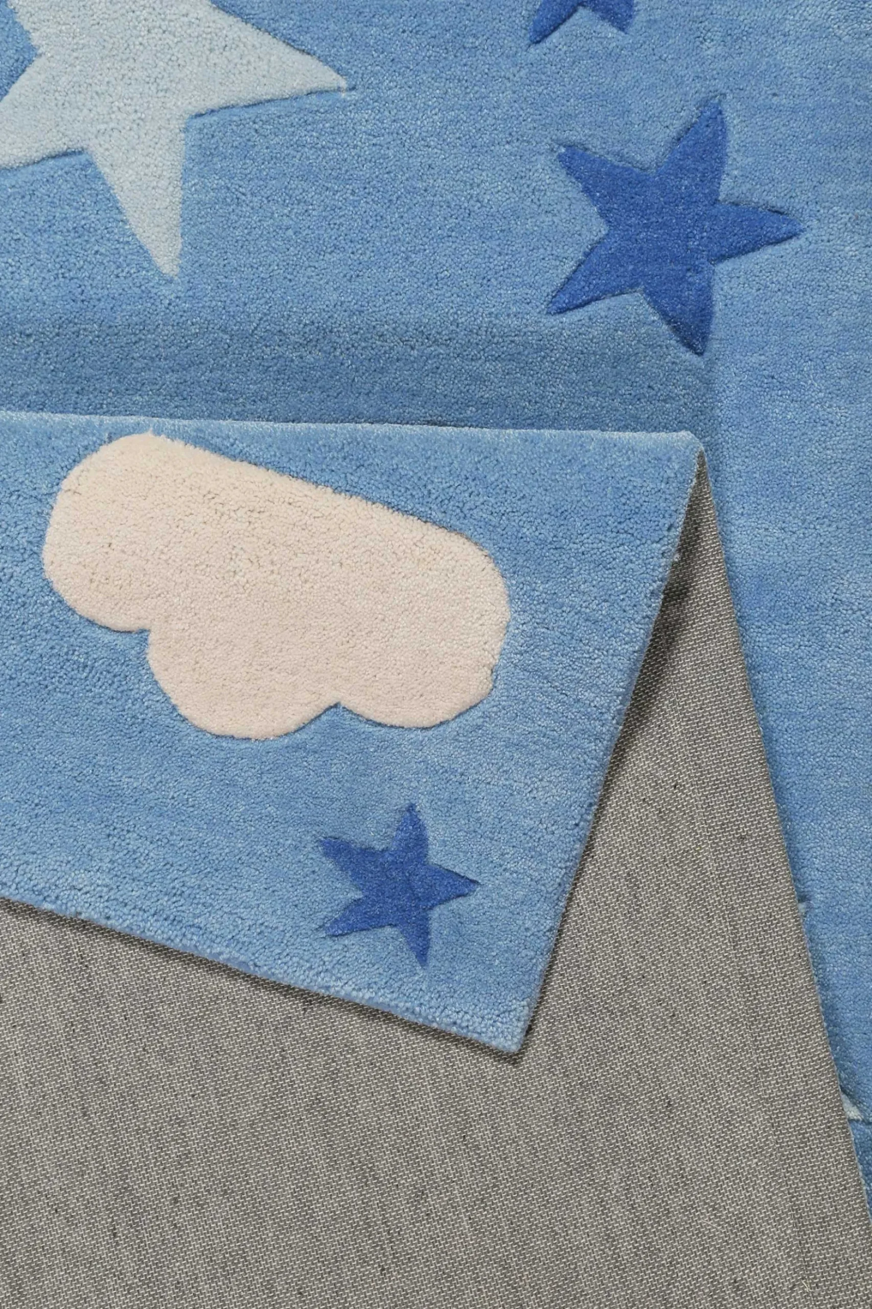 Kinderteppich Blau "LaLeLU" Smart Kids
