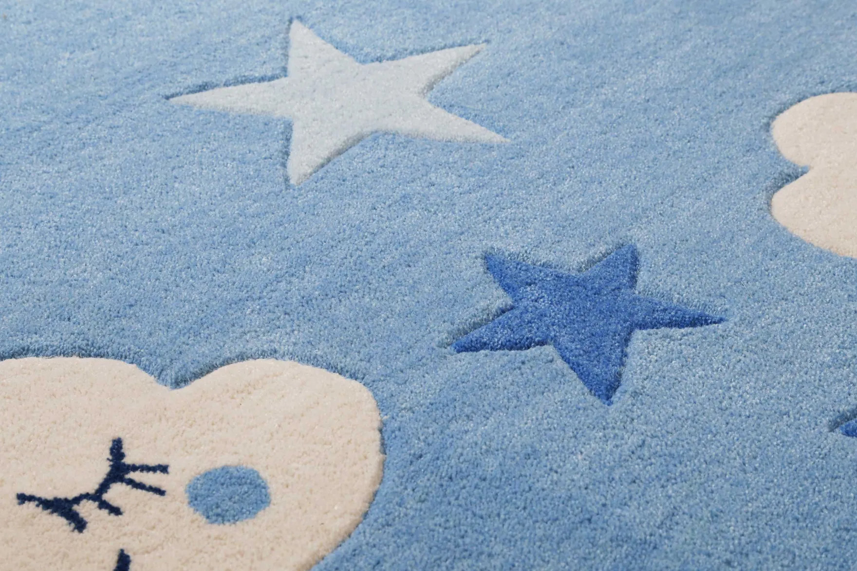 Kinderteppich Blau "LaLeLU" Smart Kids