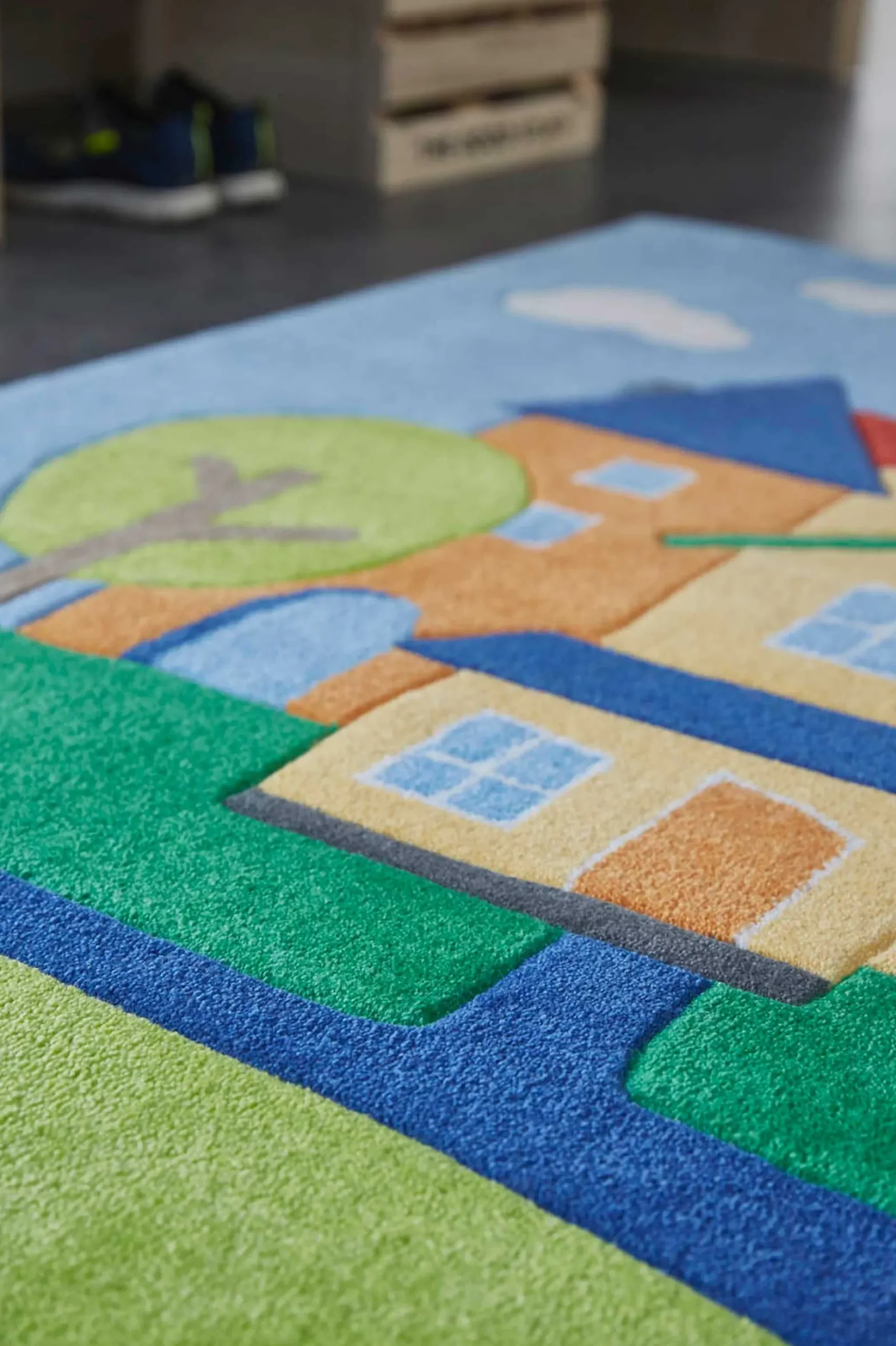 Kinderteppich Bunt "Villakulla" Smart Kids