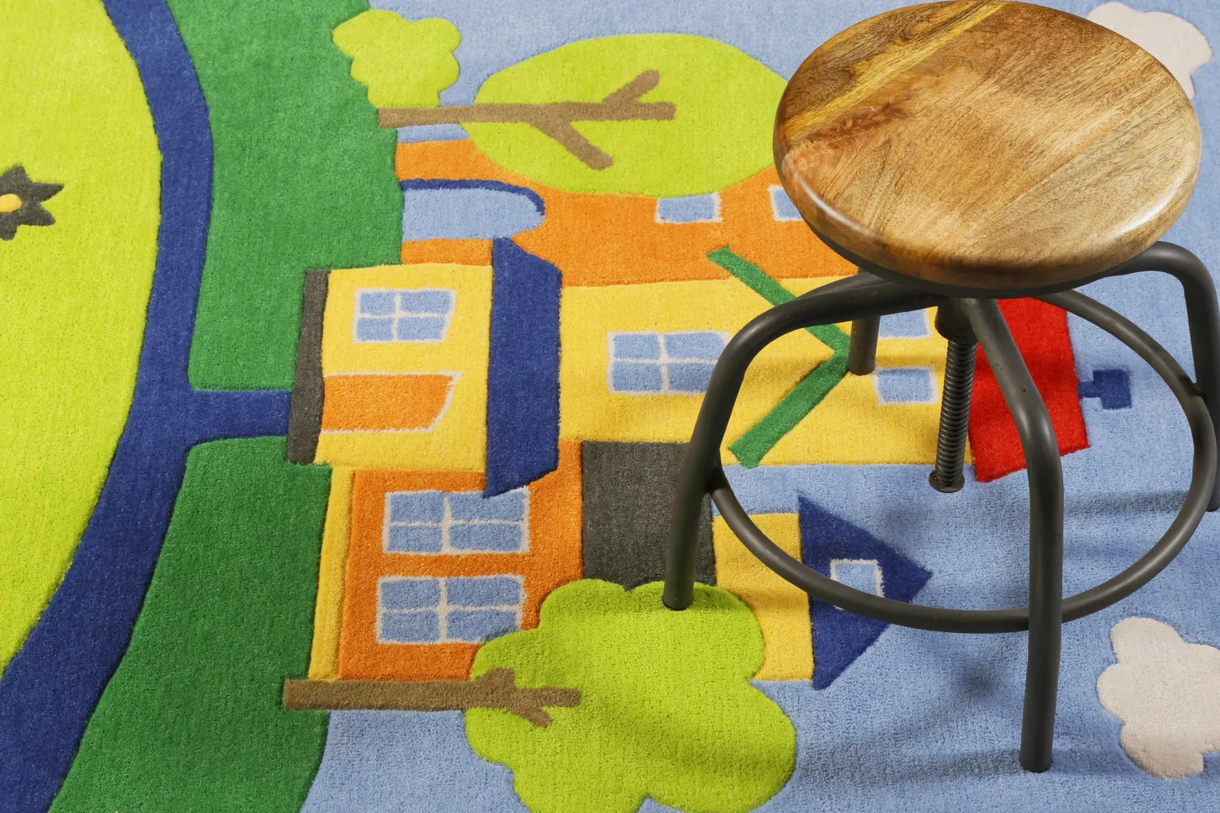 Kinderteppich Bunt "Villakulla" Smart Kids