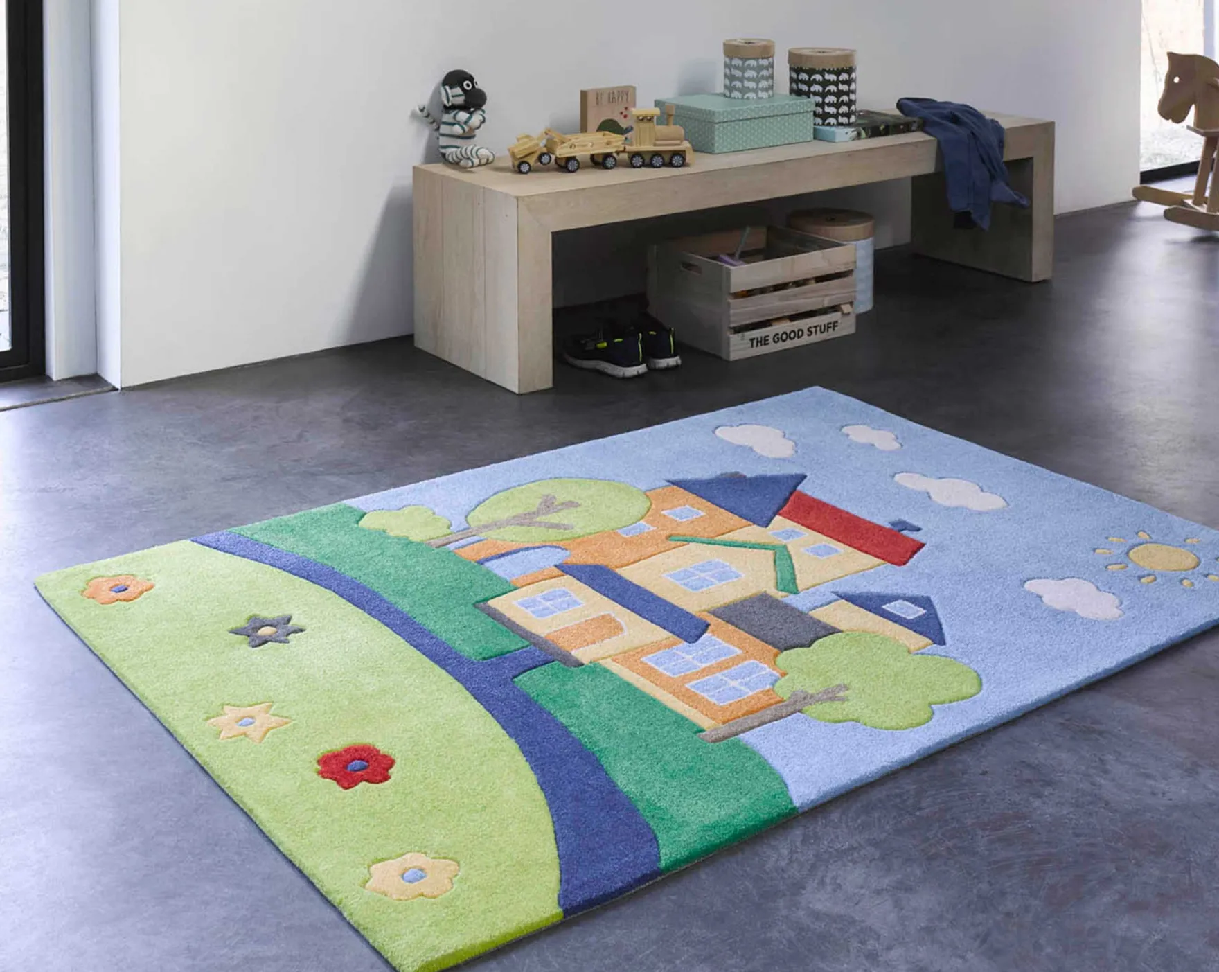 Kinderteppich Bunt "Villakulla" Smart Kids