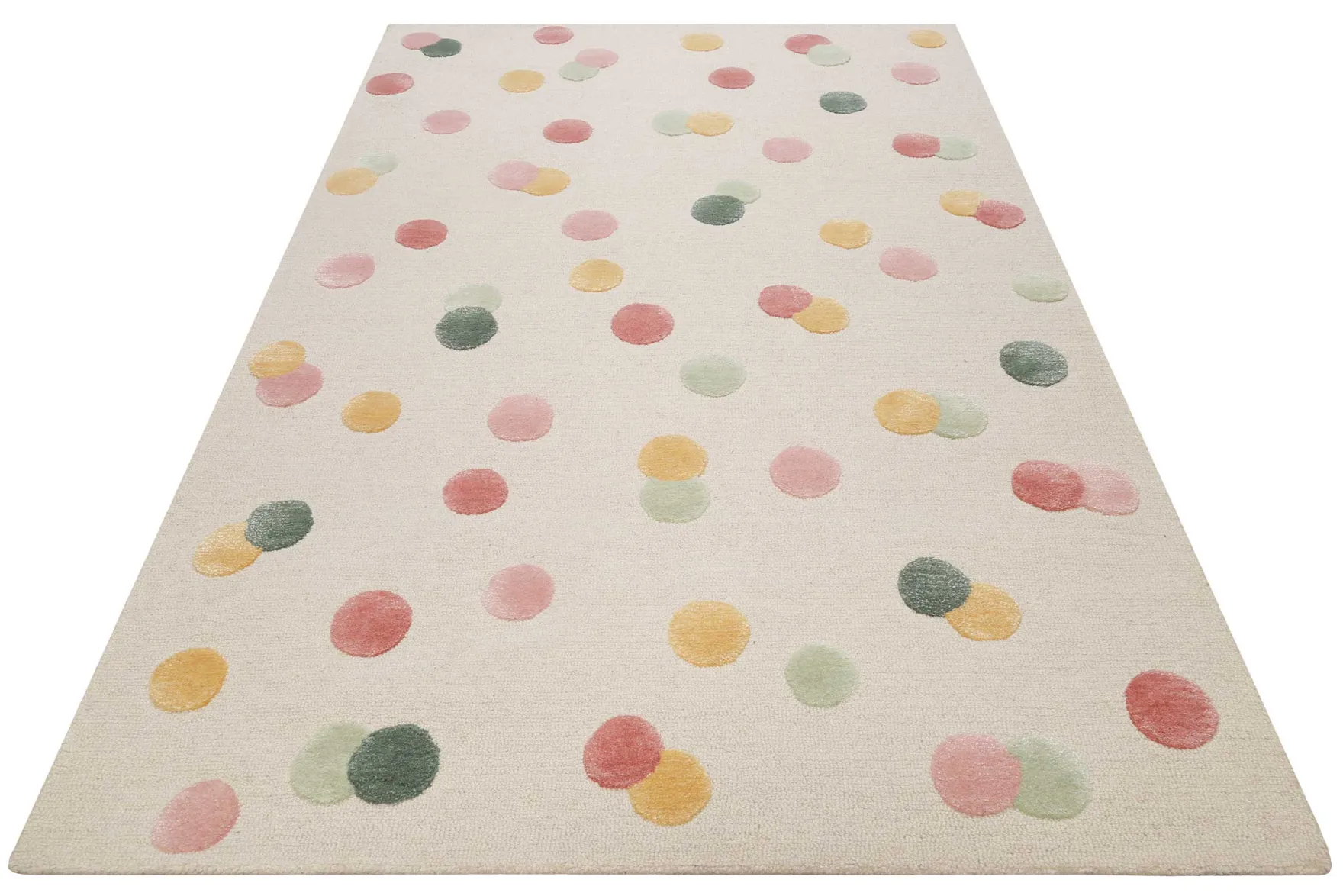 Kinderteppich Creme Bunt "Dana" Smart Kids