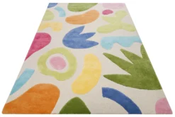 Kinderteppich Creme Bunt "Kimi" Smart Kids