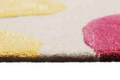 Kinderteppich Creme Bunt 