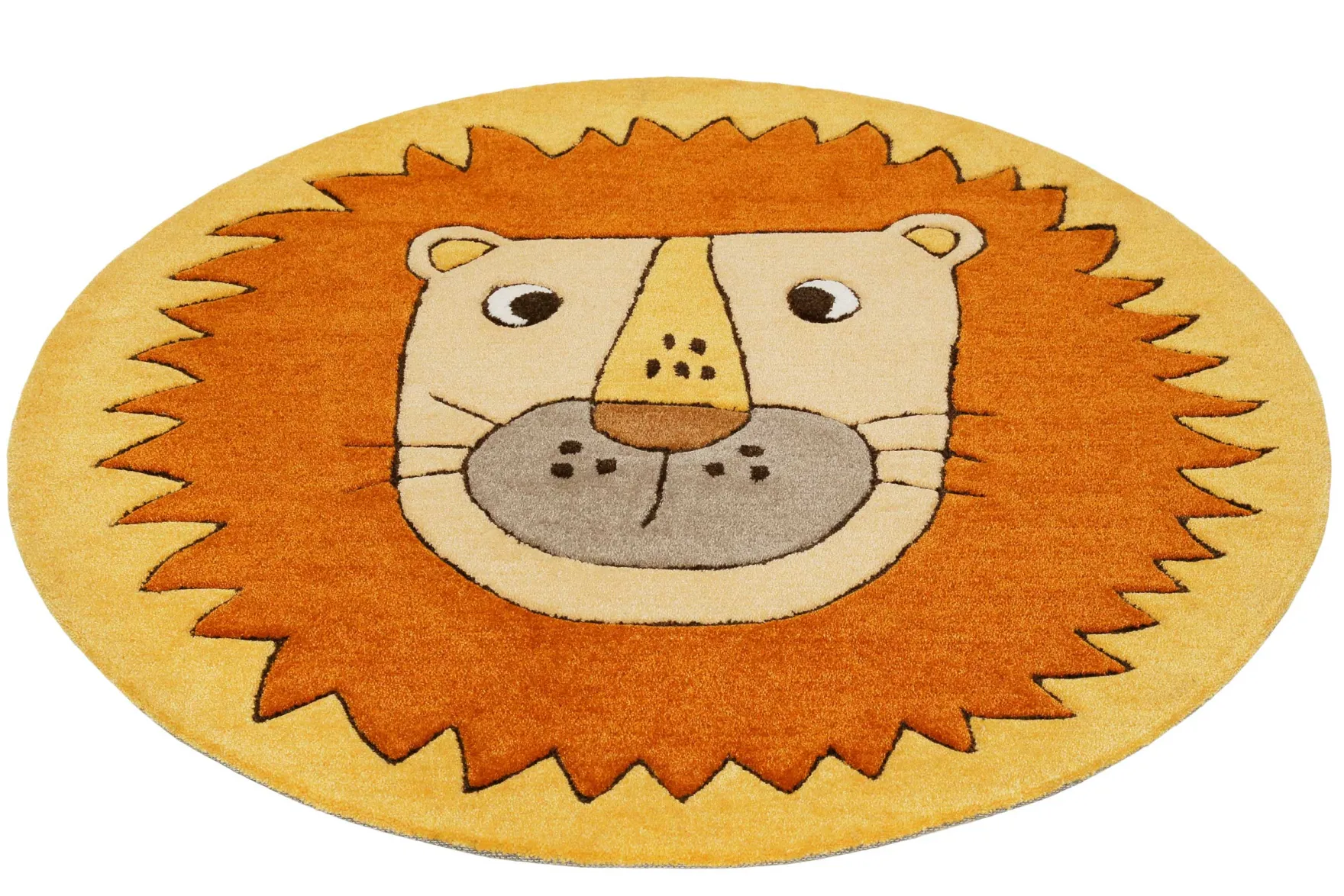 Kinderteppich Orange "Linus" Smart Kids
