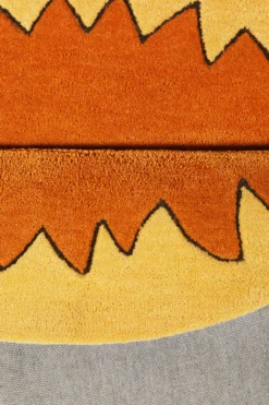 Kinderteppich Orange "Linus" Smart Kids