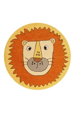 Kinderteppich Orange