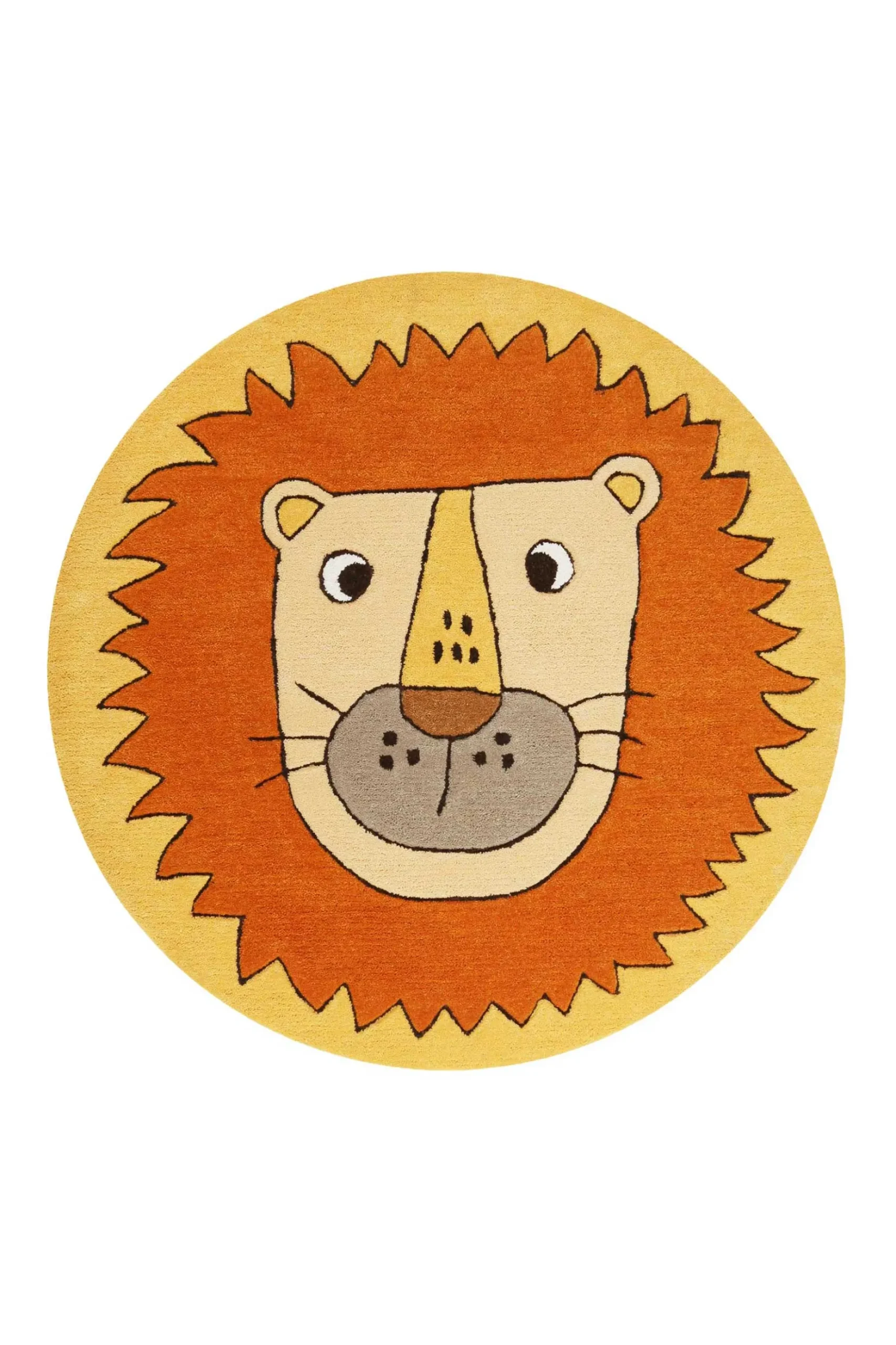 Kinderteppich Orange "Linus" Smart Kids