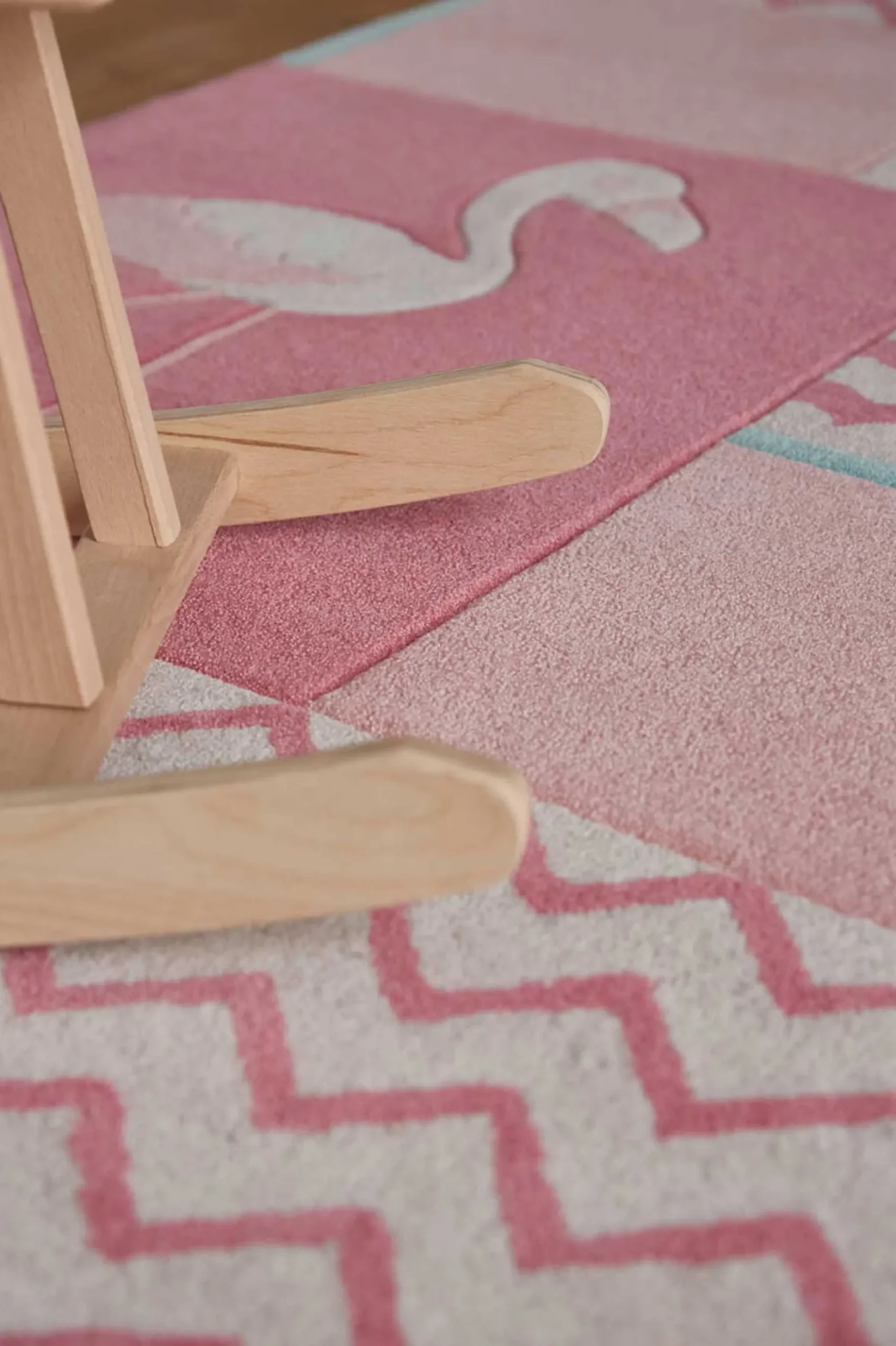 Kinderteppich Rosa "Fruity Flamingo" Smart Kids