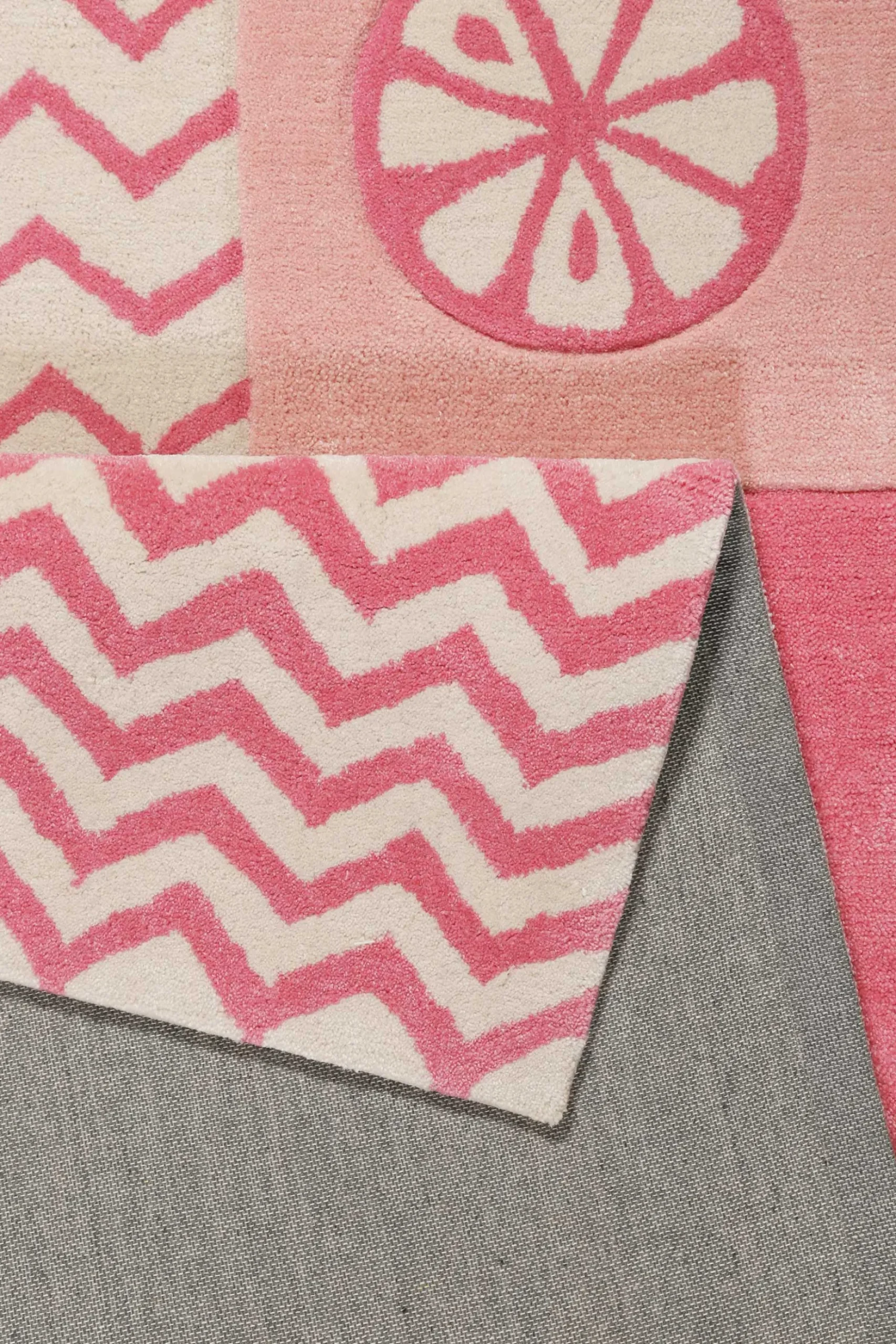 Kinderteppich Rosa "Fruity Flamingo" Smart Kids