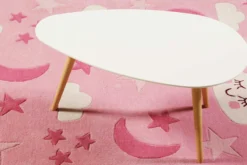 Kinderteppich Rosa 