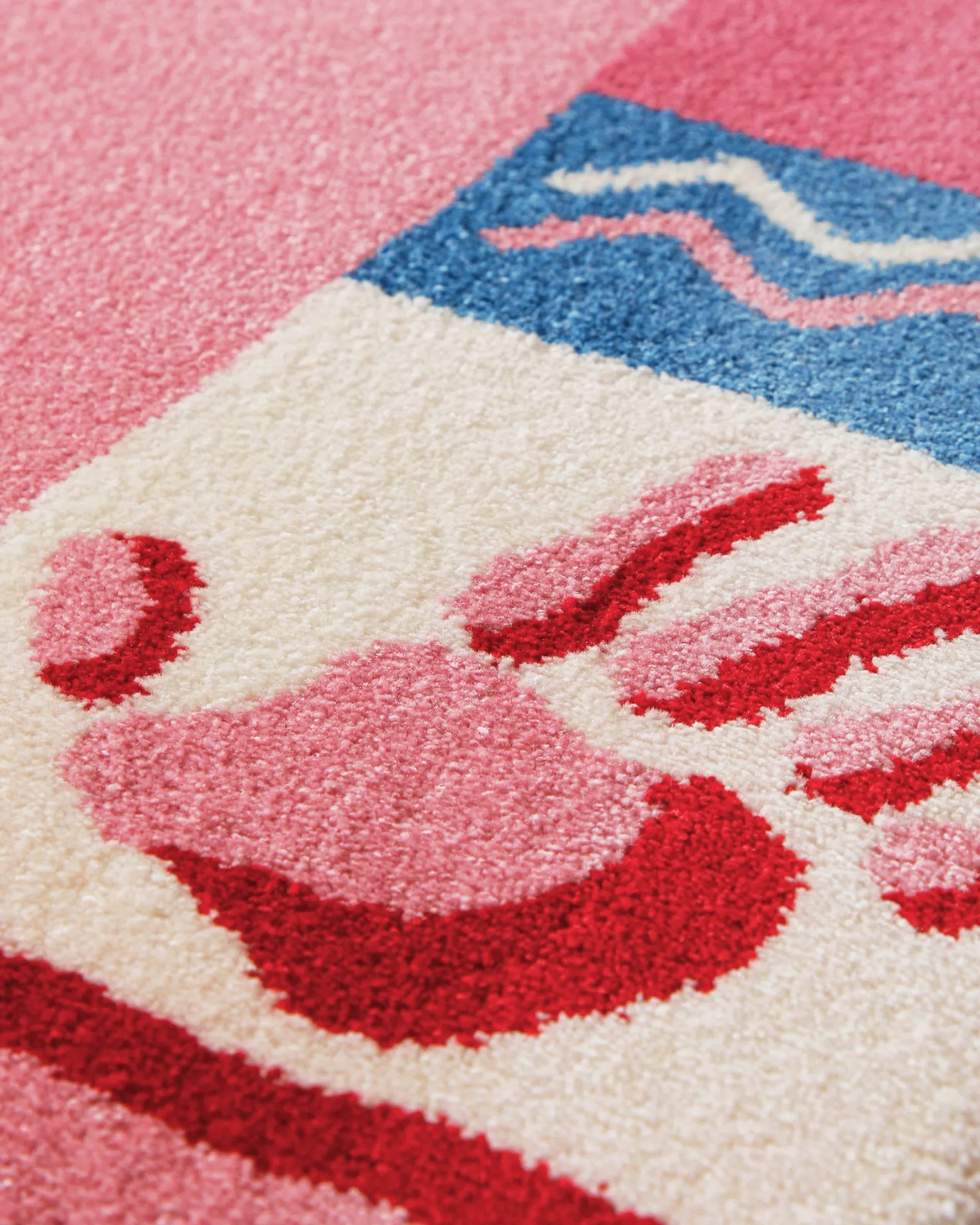 Kinderteppich Rosa Pink "Hand&Feet" WECONhome