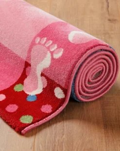 Kinderteppich Rosa Pink