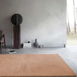 Kunstfell Teppich Apricot flauschig und weich "Anna" WECONhome Basics