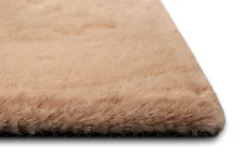 Kunstfell Teppich Apricot flauschig und weich