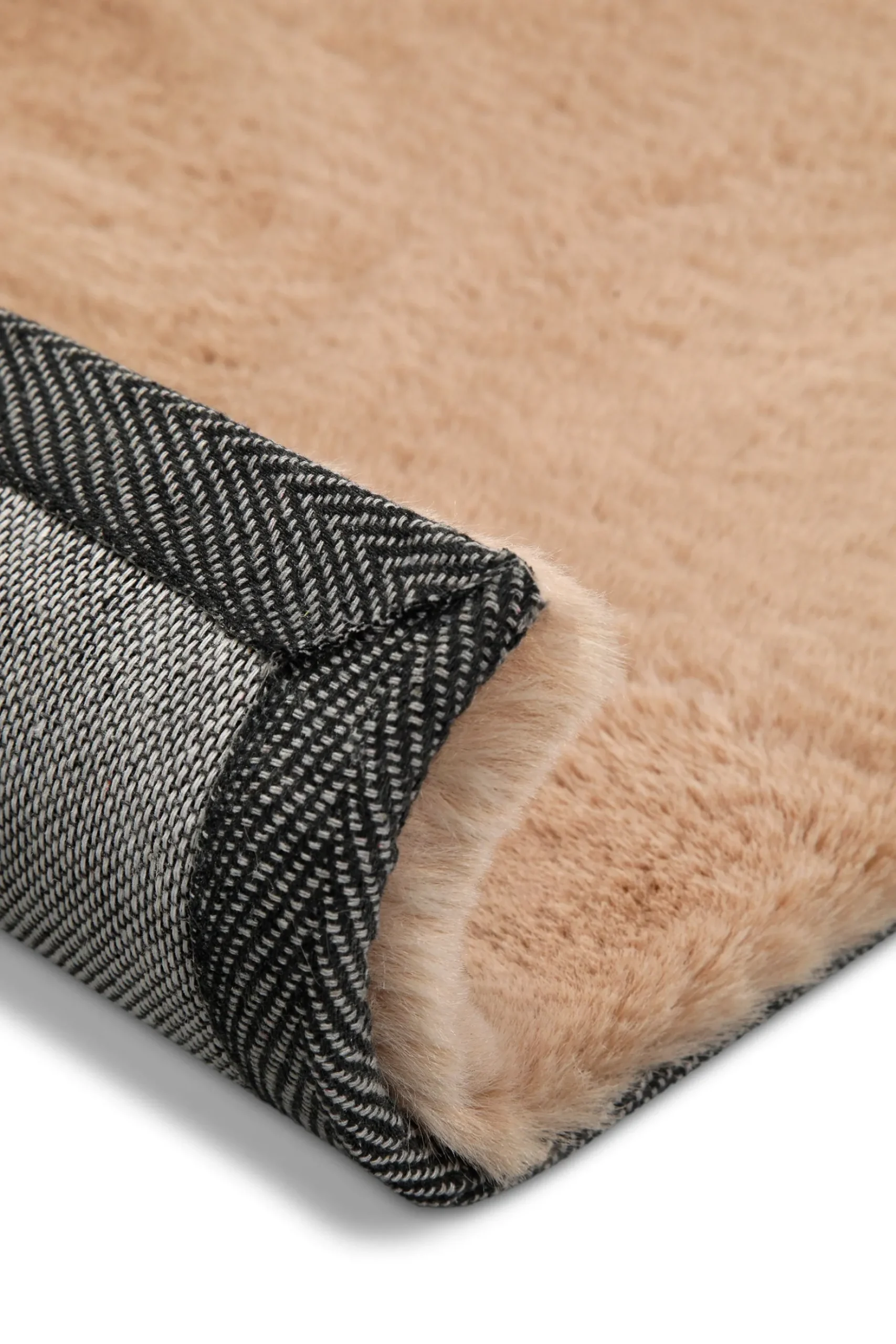 Kunstfell Teppich Apricot flauschig und weich "Anna" WECONhome Basics