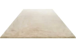 Kunstfell Teppich Creme Beige kuschelig & flauschig 